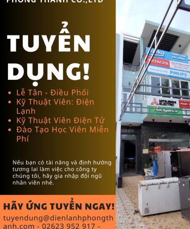 Tuyển dụng Phong Thành
